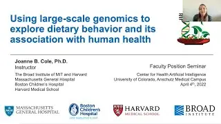 Using Large scale Genomics To Explore Dietary Behavior And Its Association With Human Health