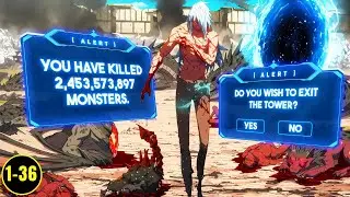 Locked In A Tower, I Must Slay Over 2,000,000,000 Monsters To Escape! | Manhwa Recap