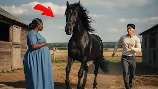 When The Black Stallion Approached The Korean Mafia Boss&rsquo;s Pregnant Beloved, She Did Not Flinch.