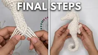 Macrame Seahorse Tutorial!!(part-3)