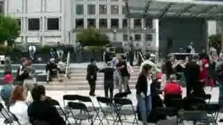 dancing in Union Square