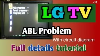 #Lgtv#Abl_problem.How to repair lg tv with no picture.