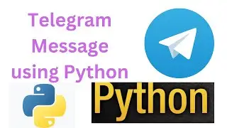 Telegram message integration using Python.
