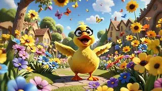 One Dizzy Duck Wears Sunglasses | Fun Kids Song | Nursery Rhymes and Baby Songs