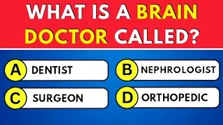 Doctor Quiz 🩺 | Can You Name These Doctors? | 30 Medical Questions with Answers | Medical GK