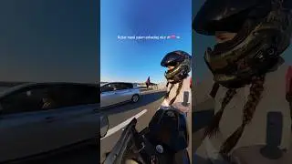 Olan oldu😄 #motorcu #motogirl #komikvideolar #motobiker #motorcukavgaları #motovlog #motorvlog #r7