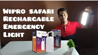 Wipro Safari Emergency Light Unboxing & Review🔥 | Kya yeh Best Emergency Light hai?🤔