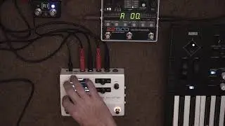 HX stomp / Helix just got a really cool retro tape modulation effect (demo of retro reel on synth)