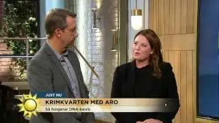 Hasse Aro: Så ska DNA-beviset knyta förövaren till brottet - Nyhetsmorgon (TV4)