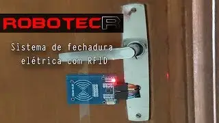 Sistema de fechadura elétrica com RFID