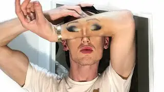 I copied James Charles and painted my arm l