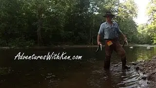 Eel Fishing | Watch Ken Beam fish for eels & show how to clean eels 7/28/2015