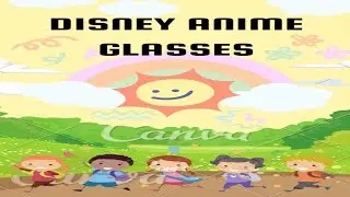Disney Anime Figure LED Flashing Glasses Sunglasses Tech With Ansha
