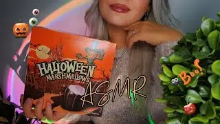 ASMR Halloween marshmallow / АСМР Хэллоуинские маршмеллоу 👻🕷🕸