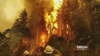 Delta Fire Burns Out-Of-Control In Shasta County