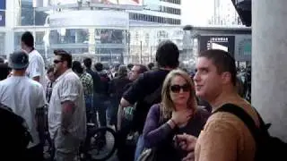 THE 420 POT PROTEST IN TORONTO'S DUNDAS SQUARE - Pt 1