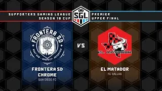Season 10 - Premier Cup - Upper Final - Frontera SD Chrome vs. El Matador