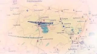 Lausitzer Seenland - Abraumf&ouml;rderung F60 und Seen