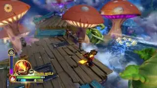 Skylanders Imaginators: Flare Wolf gamplay. FIRE!!!!!!!!