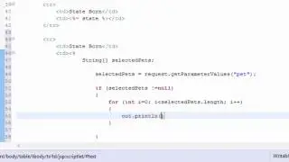 Simple JSP Form - checkboxes