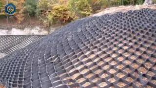 HDPE Geocell for road and steep slope reinforcement