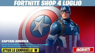 FORTNITE SHOP 4 LUGLIO, CAPTAIN AMERICA, BUNDLE GALAXY, MILITE PATRIOTTICO, NITROJERRY, RUBINO