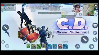 Creative Destruction - Battle Royale  | 9&ordf; Posi&ccedil;&atilde;o - 5 Abates #PartidaCompleta (LuhFernandez)