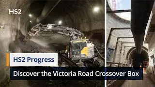 🚆 Discover the Victoria Road Crossover Box &ndash; A Key Part of HS2 Near Old Oak Common 🏗️