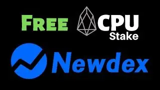 Free EOS CPU from Newdex - NDX VIP