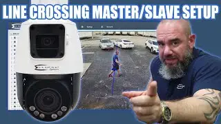 How To: Setup Line Crossing Detection to trigger Master/Slave auto-tracking using the ESG-IPXD2