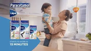 Starts to work on Fever in 15 minutes, Paracetamol (Calpol)
