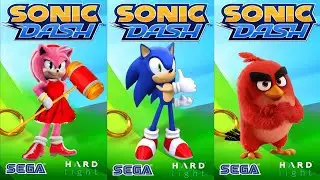Movie Amy 🆚 Sonic 🆚 Red Vs All Bosses Zazz Eggman All Characters Unlocked