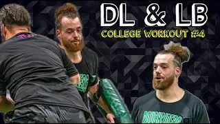 D-Line & Linebacker Drills - College Workout #4