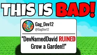 Новый владелец что, убивает Grow a Garden?!?