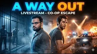 THIS GAME TESTS FRIENDSHIP | A WAY OUT CO-OP LIVE