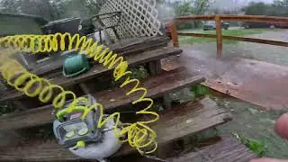 Hurricane Helene visits our home.