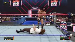 universal champion mankind vs drew mcintyre
