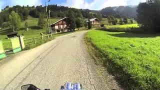 *Indian Summer* 2014 from Beaufort -Savoyen up to the Col du Joly 1989 m.&uuml;.M.  (Mountain Pass)