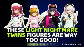 These Light Nightmare Twins Figures Are WAY Too Good 😍🖤
