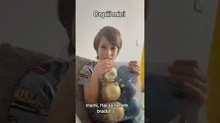 Copiii mici VS copiii mari 🤪 #foryou #shorte #funny #copii #mare #mic #mother #family #christmas