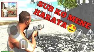 Indian Bikes Driving 3D Open World Gameplay 😱 | Police Chase & Stunts
