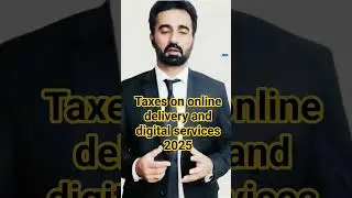 Taxes on online delivery and digital services  2025 ecommerce digital services youtubers #digitaltax