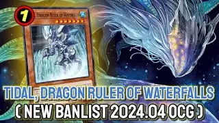 YGOPRO - Tidal, Dragon Ruler of Waterfalls Limited | Ghoti Apr.2024 | New Banlist 2024.04 OCG