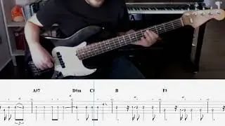 David Bowie - Thursday's Child (Bass Cover with Tabs)