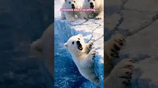 When a Penguin Became a Hero 💔➡️❤️ | Arctic Rescue Story  #shorts #penguin #shortsfeed