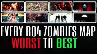 RANKING EVERY BLACK OPS 4 ZOMBIES MAP WORST TO BEST