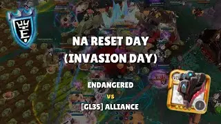 ENDANGERED против [GL35] Alliance | В ДЕНЬ ПЕРЕЗАГРУЗКИ | Albion Online ZvZ