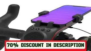 A must-have product! UPPEL 10 in 1 Bike Light 5000mAh Rechargeable Front Lamp Bicycle Phone Holder