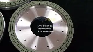 Top View of  Sapphire Wafer Back Grinding Wheels