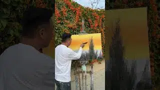 Learn how to draw from scratch. Use the branches used to paint the walls to draw a picture. Art